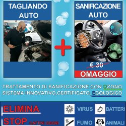 Marchini Gomme - Promozione tagliando + sanificazione